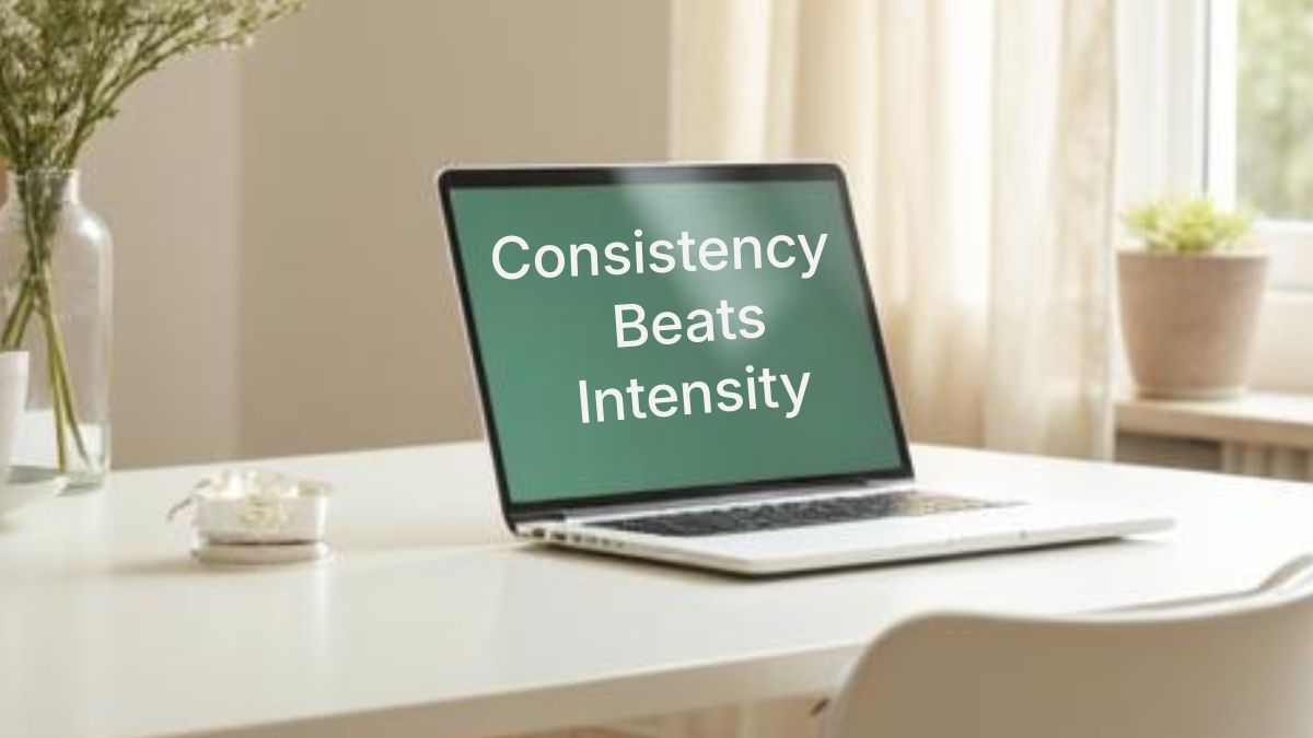 consistency beats intensity in digital marketing